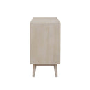 Ixora Mid-Century Modern 2-Door Accent Cabinet by Relani Family Furniture