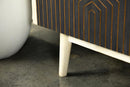Ixora Mid-Century Modern 2-Door Accent Cabinet by Relani Family Furniture