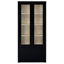 The Hartley Glass Door Display Cabinet by Relani Family Furniture