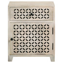 August Trellis Pattern Accent Cabinet by Clayson Design