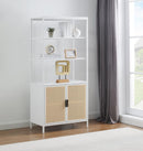 The Driftshore Cane Accent Cabinet by Relani Family Furniture