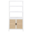 The Driftshore Cane Accent Cabinet by Relani Family Furniture