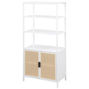 The Driftshore Cane Accent Cabinet by Relani Family Furniture
