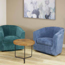 The Radley Modern Swivel Chair by Clayson Design
