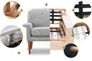The Calder Walnut Base Chair by Clayson Design