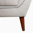 The Solaro Sculpted Velvet Sectional by Clayson Design