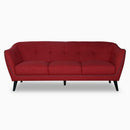 The Solaro Velvet Curve Sofa by Clayson Design