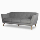 The Solaro Velvet Curve Sofa by Clayson Design