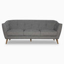 The Solaro Velvet Curve Sofa by Clayson Design