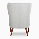 The Wells Modern Wingback Chair by Clayson Design
