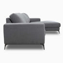 The Carson Slate Right-Facing Sectional by Clayson Design