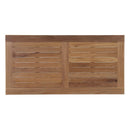 Cecilia Outdoor Patio Teak Rectangle Coffee Table