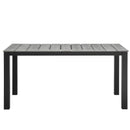 Drake 63" Outdoor Patio Dining Table