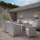 Jaiden 9 Piece Outdoor Patio Dining Set
