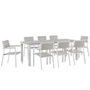 Drake 9 Piece Outdoor Patio Dining Set