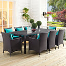 Xavier 82" Outdoor Patio Dining Table