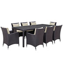 Xavier 9 Piece Outdoor Patio Dining Set