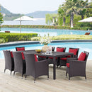 Xavier 9 Piece Outdoor Patio Dining Set