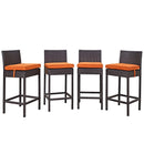 Xavier 4 Piece Outdoor Patio Pub Set