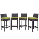 Xavier 4 Piece Outdoor Patio Pub Set