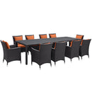 Xavier 11 Piece Outdoor Patio Dining Set