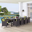 Xavier 11 Piece Outdoor Patio Dining Set