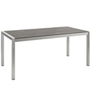 Xavier 114" Outdoor Patio Dining Table