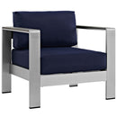Aviana 3 Piece Outdoor Patio Aluminum Set