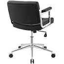 Elliana Mid Back Upholstered Vinyl Office Chair