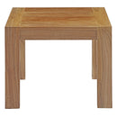 Arleth Outdoor Patio Wood Side Table