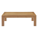 Arleth Outdoor Patio Wood Coffee Table