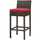 Maisie Outdoor Patio Wicker Rattan Bar Stool