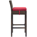 Maisie Outdoor Patio Wicker Rattan Bar Stool