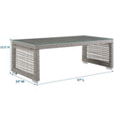Sean Rattan Outdoor Patio Coffee Table