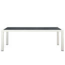 Emory 90.5" Outdoor Patio Aluminum Dining Table