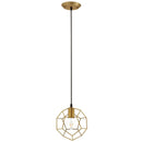 Ryder Gold Metal Ceiling Fixture