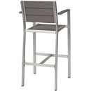 Aviana 3 Piece Outdoor Patio Aluminum Pub Set