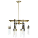 Melvin Antique Brass Ceiling Light Pendant Chandelier