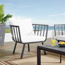 Howard Outdoor Patio Aluminum Armchair