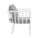 Howard Outdoor Patio Aluminum Armchair