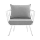 Howard Outdoor Patio Aluminum Armchair