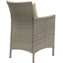 Maisie 5 Piece Outdoor Patio Wicker Rattan Dining Set