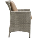 Maisie 5 Piece Outdoor Patio Wicker Rattan Dining Set