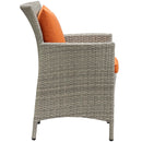 Maisie 5 Piece Outdoor Patio Wicker Rattan Dining Set