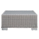 Santiago 32" Outdoor Patio Wicker Rattan Coffee Table