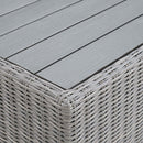Santiago 32" Outdoor Patio Wicker Rattan Coffee Table