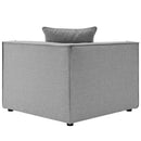 Alaya Outdoor Patio Upholstered Sectional Sofa Corner Chair