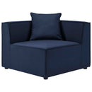 Alaya Outdoor Patio Upholstered Sectional Sofa Corner Chair