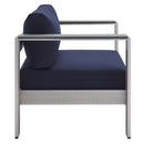 Aviana Sunbrella® Fabric Aluminum Outdoor Patio Armchair