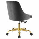 Jude Tufted Swivel Performance Velvet Office Chair
